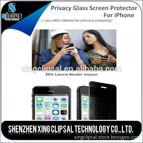 0.33M for iphone 6/5S privacy screen protector, for iphone 6 screen protector tempered glass